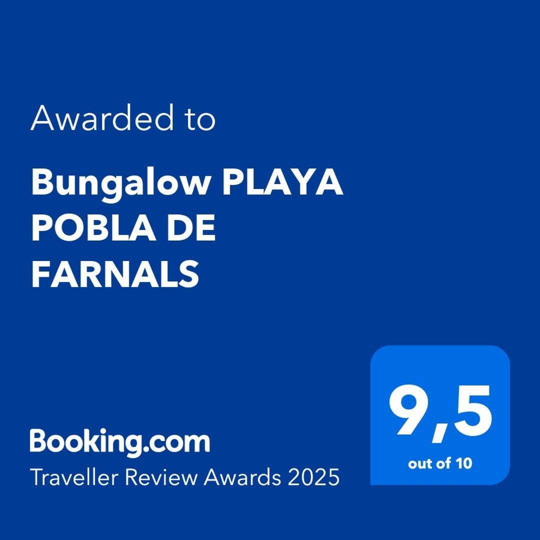 Bungalow Playa Pobla De Farnals Las Canteras  Luaran gambar
